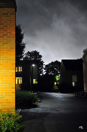 Nittany Apartments under the Stadium Lights
