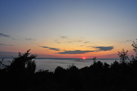 Sunrise from Robwood Mountain