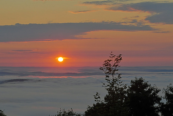 Sunrise from Robwood Mountain