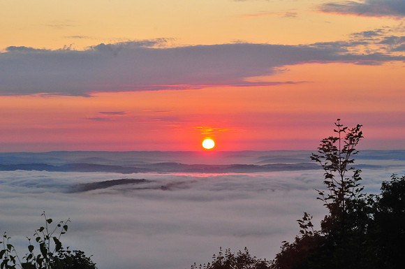 Sunrise from Robwood Mountain