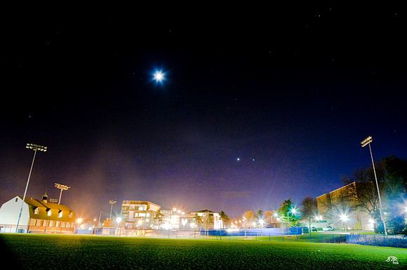 Venus and Jupiter
