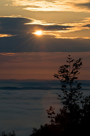 Sunrise from Robwood Mountain