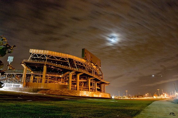 Venus, Jupiter, and Beaver Stadium