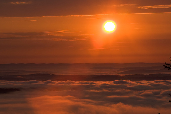 Sunrise from Robwood Mountain