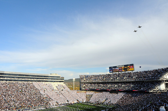 Flyover before PSU- Michigan - 2008