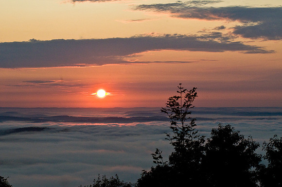 Sunrise from Robwood Mountain