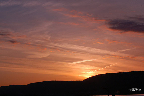 Sunrise over Mt. Nittany